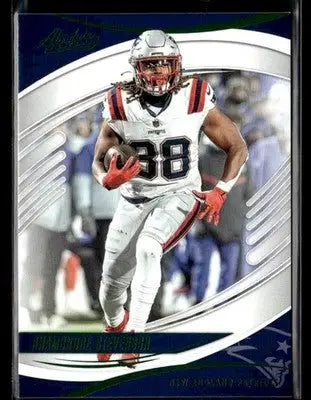2025 Panini Absolute Rhamondre Stevenson #64 Green Foil New England Patriots - Football Card Single