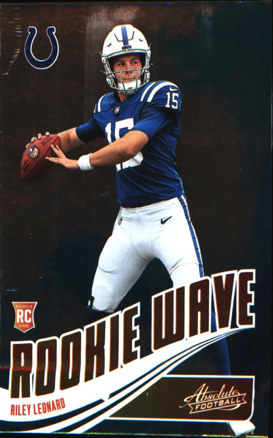 2025 Panini Absolute Rookie Wave #RW-RLD Riley Leonard