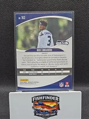 2025 Panini Absolute - Rookies Nick Emmanwori #163 Green (RC) - Football Card Single