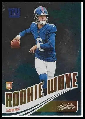 2025 Panini Absolute #RW-JDT Jaxson Dart Rookie Wave