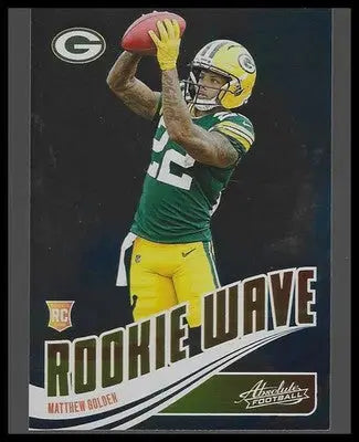 2025 Panini Absolute #RW-MGN Matthew Golden Rookie Wave