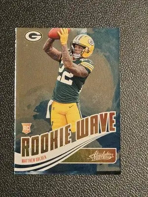 2025 Panini Absolute #RW-MGN Matthew Golden Rookie Wave - Football Card Single