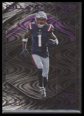 2025 Panini Black #98 Ja’Lynn Polk Royal #/99 - Football Card Single