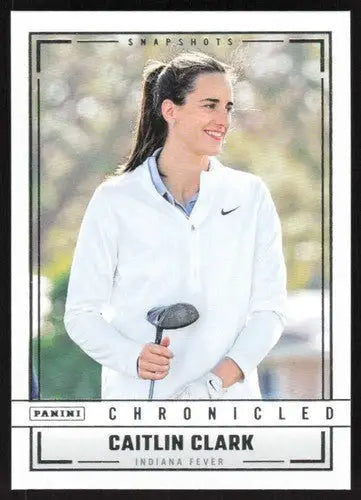 2025 Panini Caitlin Clark Chronicled #100 Caitlin Clark NM Near Mint Sn ID:83128 - Basketball Card Single
