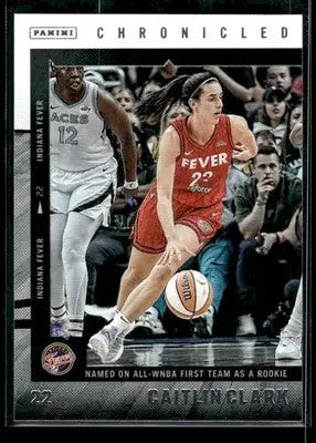 2025 Panini Caitlin Clark Chronicled Caitlin Clark #17 Indiana Fever - Basketball Card Single