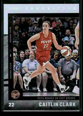 2025 Panini Caitlin Clark Chronicled Caitlin Clark #44 Holo Indiana Fever - Basketball Card Single