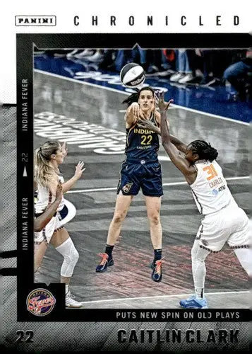 2025 Panini Caitlin Clark Chronicled #48 Caitlin Clark NM Near Mint WNB ID:83119 - Basketball Card Single