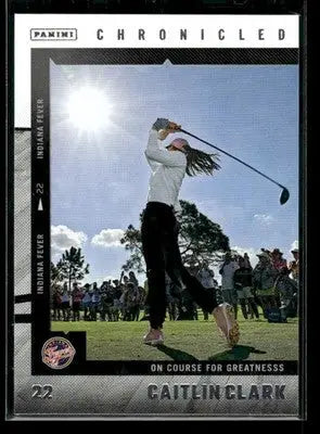 2025 Panini Caitlin Clark Chronicled Caitlin Clark #52 Indiana Fever - Basketball Card Single