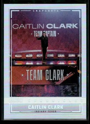 2025 Panini Caitlin Clark Chronicled Caitlin Clark #98 Holo Indiana Fever - Basketball Card Single
