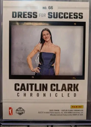 2025 Panini Caitlin Clark Chronicled Green Holo #66 Caitlin Clark NM Ne ID:83102
