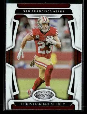 2025 Panini Certified Christian McCaffrey #87 San Francisco 49ers - Football Card Single