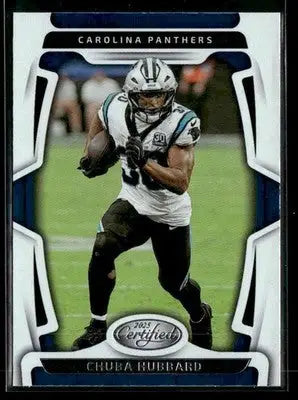 2025 Panini Certified Chuba Hubbard #16 Carolina Panthers - Football Card Single