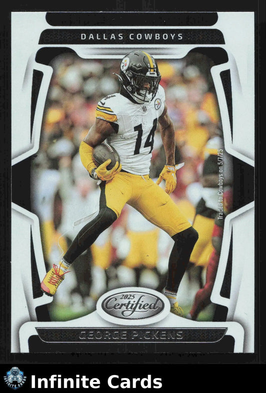 2025 Panini Certified GEORGE PICKENS #84 Dallas Cowboys - Football Card Single