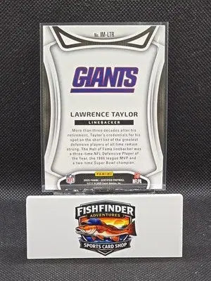 2025 Panini Certified - Immortals Lawrence Taylor #IM-LTR - Football Card Single