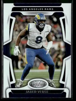 2025 Panini Certified Jared Verse #60 Los Angeles Rams