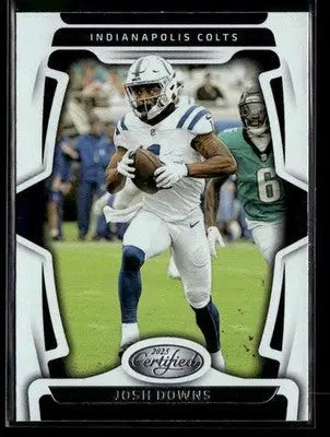 2025 Panini Certified Josh Downs #44 Indianapolis Colts - Football Card Single