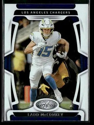 2025 Panini Certified Ladd McConkey #56 Los Angeles Chargers - Football Card Single