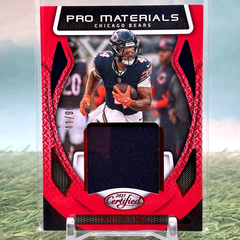 2025 Panini Certified Pro Materials D’Andre Swift #PM-DST Red /99 CG26 - Football Card Single