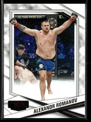 2025 Panini Combat Anthology Alexandr Romanov #84 PFL - UFC/MMA Card Single