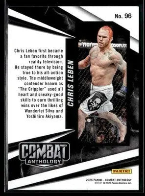 2025 Panini Combat Anthology Chris Leben #96 UFC