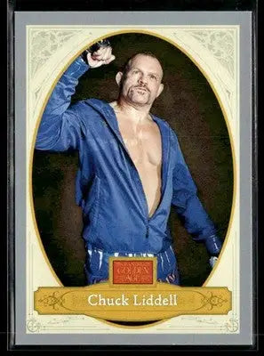 2025 Panini Combat Anthology Chuck Liddell #20 Golden Age UFC