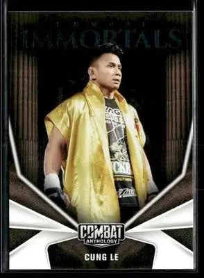2025 Panini Combat Anthology Cung Le #9 Combat Immortals Strikeforce - UFC/MMA Card Single