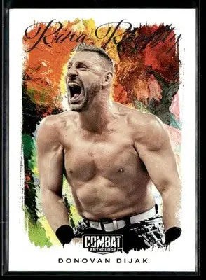 2025 Panini Combat Anthology Donovan Dijak #18 Ring Royalty MLW - Other
