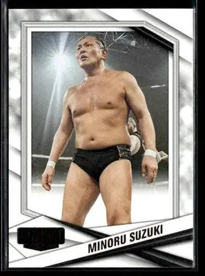 2025 Panini Combat Anthology Minoru Suzuki #56 NJPW - Other