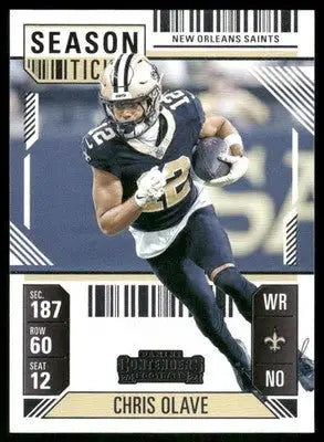 2025 Panini Contenders Chris Olave #70 Football - Football Card Single