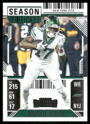 2025 Panini Contenders Football Davante Adams #54 Football - Football Card Single