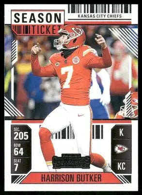 2025 Panini Contenders Football Harrison Butker #49 / Football - Football Card Single