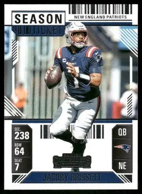 2025 Panini Contenders Football Jacoby Brissett #67 Football - Football Card Single