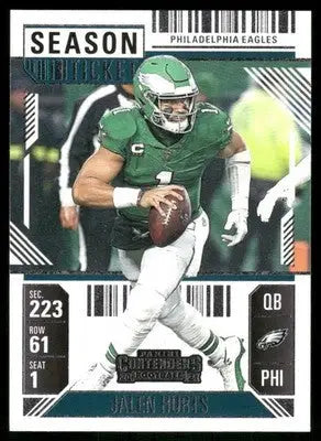 2025 Panini Contenders Football Jalen Hurts #79 Football