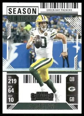 2025 Panini Contenders Football Jordan Love #219 Football - Football Card Single