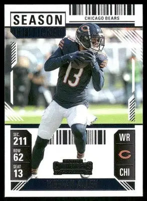 2025 Panini Contenders Football Keenan Allen #17 Football - Football Card Single