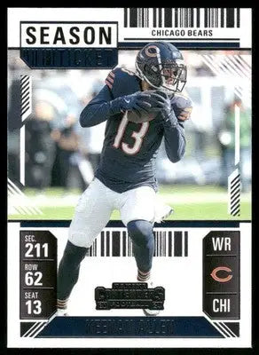 2025 Panini Contenders Football Keenan Allen #17 Football - Football Card Single