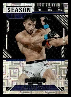 2025 Panini Contenders PFL #10 Dalton Rosta Season Ticket Silver - Other