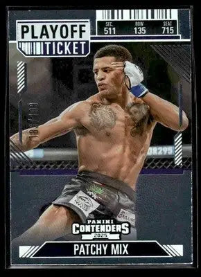 2025 Panini Contenders PFL #29 Patchy Mix Playoff Ticket - Other