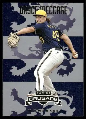 2025 Panini Crusade Baseball Bryce Meccage #54 Gold Baseball