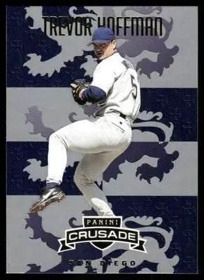 2025 Panini Crusade Baseball Trevor Hoffman #95 Gold Baseball - Baseball Card Single