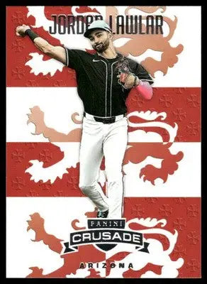 2025 Panini Crusade Jordan Lawlar #154 Baseball - Baseball Card Single