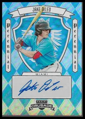 2025 Panini Crusade Perennial Prospect Signatures #PPS-JDL Jake DeLeo - Baseball Card Single