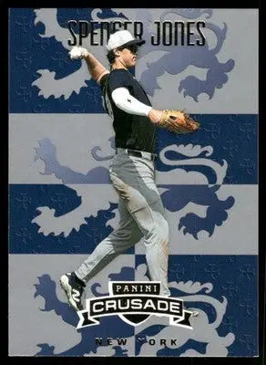 2025 Panini Crusade Spencer Jones #152 Gold Baseball - Baseball Card Single