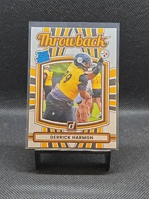2025 PANINI DONRUSS #17 DERRICK HARMON RATED ROOKIE THROWBACK STEELERS RC - Football Card Single