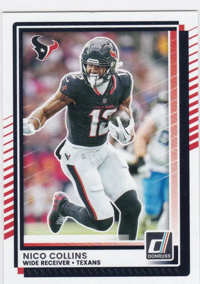 2025 Panini Donruss #206 Nico Collins Houston Texans - Football Card Single