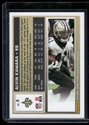 2025 Panini Donruss Alvin Kamara #8 Press Proof 087/199 Football - Football Card Single