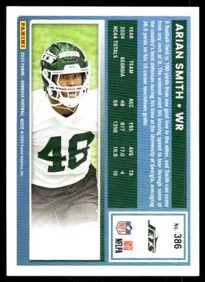 2025 Panini Donruss Arian Smith #386 Football - Football Card Single