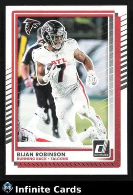 2025 Panini Donruss BIJAN ROBINSON #160 [Base] Atlanta Falcons - Football Card Single