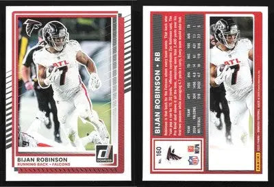 2025 Panini Donruss BIJAN ROBINSON #160 [Base] Atlanta Falcons - Football Card Single