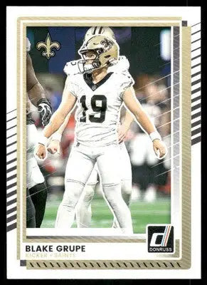 2025 Panini Donruss Blake Grupe #112 Football - Football Card Single